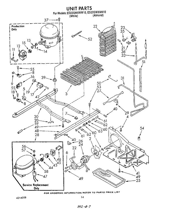 Diagram for ED22GWXWW10