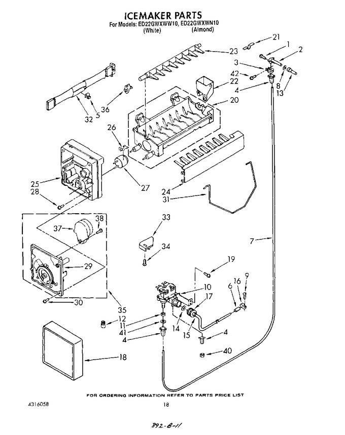 Diagram for ED22GWXWW10