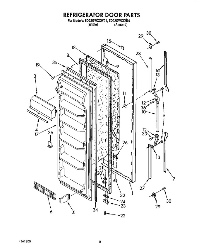 Diagram for ED22GWXXW01