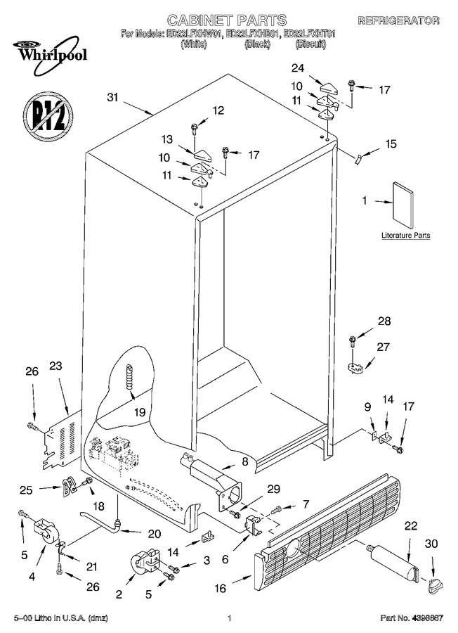 Diagram for ED22LFXHW01
