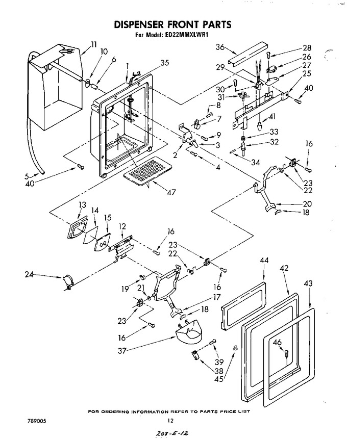 Diagram for ED22MMXLWR1