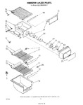 Diagram for 06 - Freezer Liner
