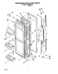 Diagram for 06 - Refrigerator Door