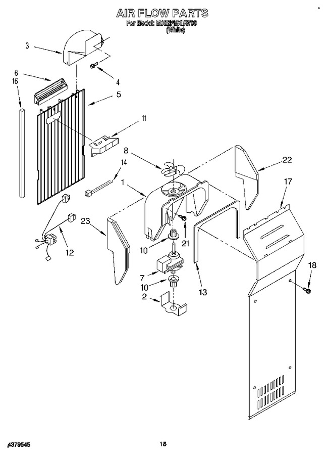 Diagram for ED22PBXBW00