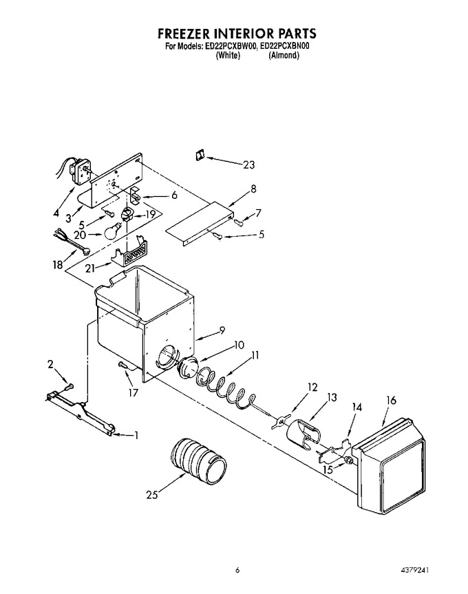 Diagram for ED22PCXBW00