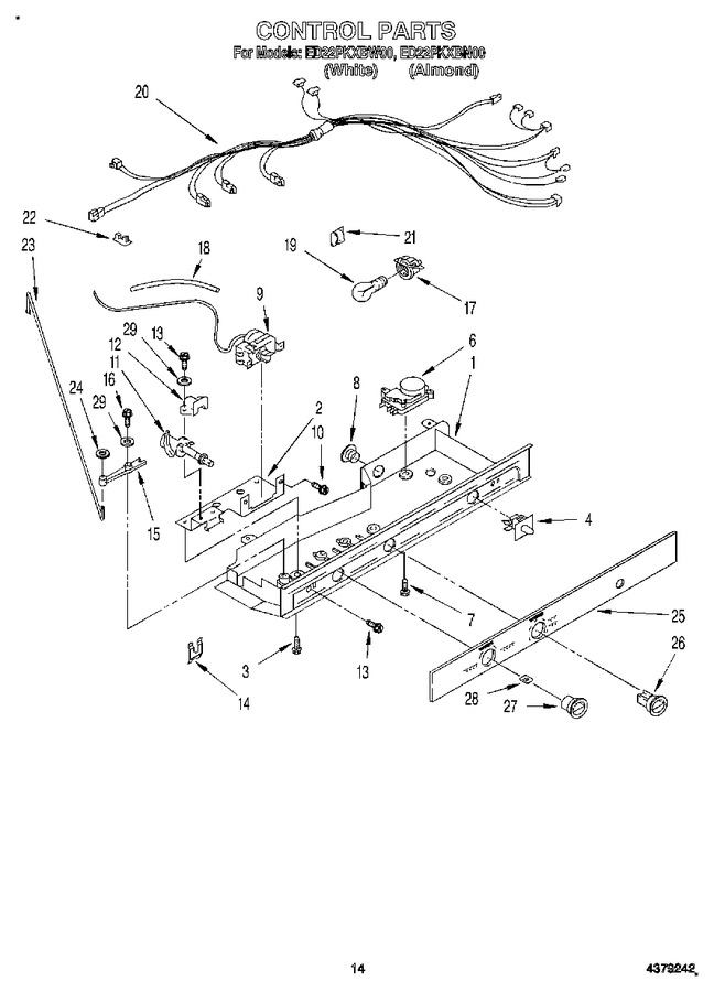 Diagram for ED22PKXBW00