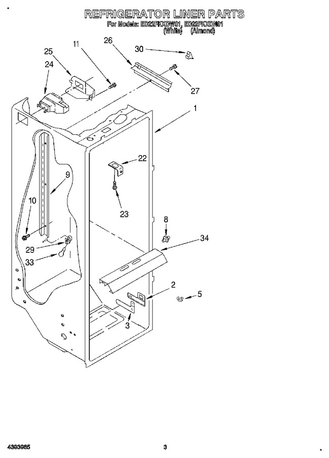 Diagram for ED22PKXDN01