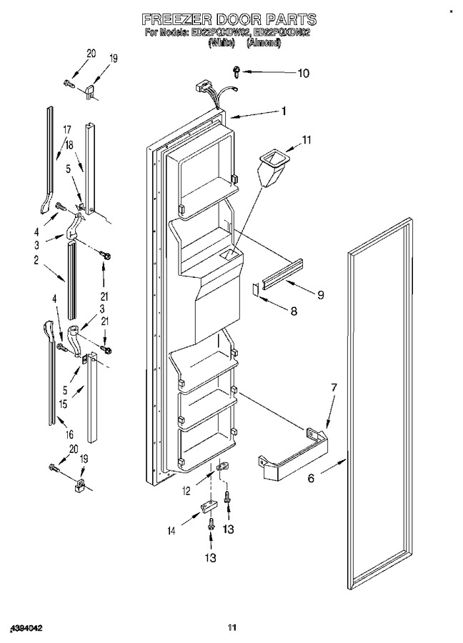 Diagram for ED22PQXDW02