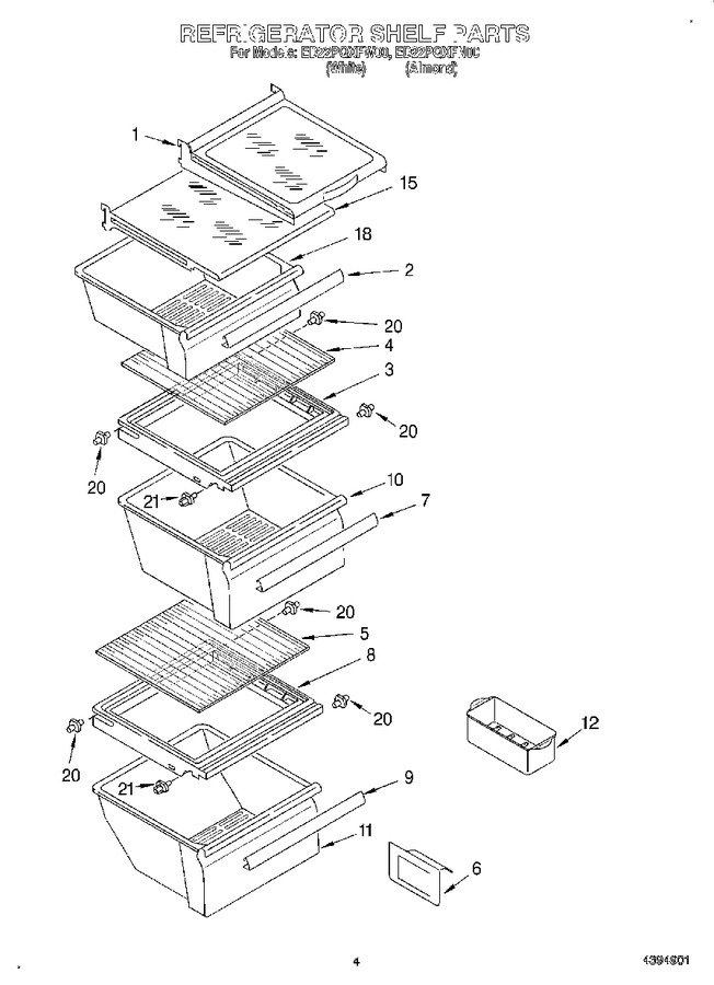 Diagram for ED22PQXFW00