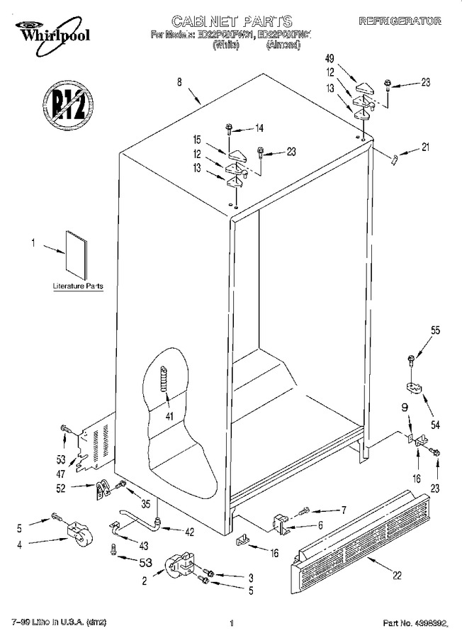 Diagram for ED22PQXFW01