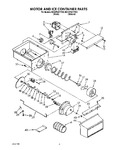 Diagram for 05 - Motor And Ice Container