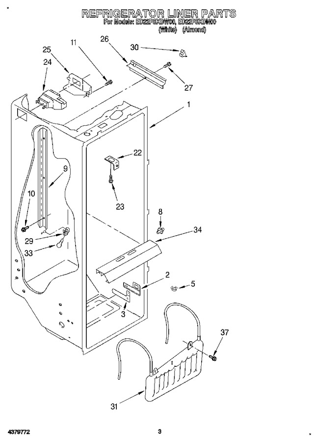Diagram for ED22PSXDW00