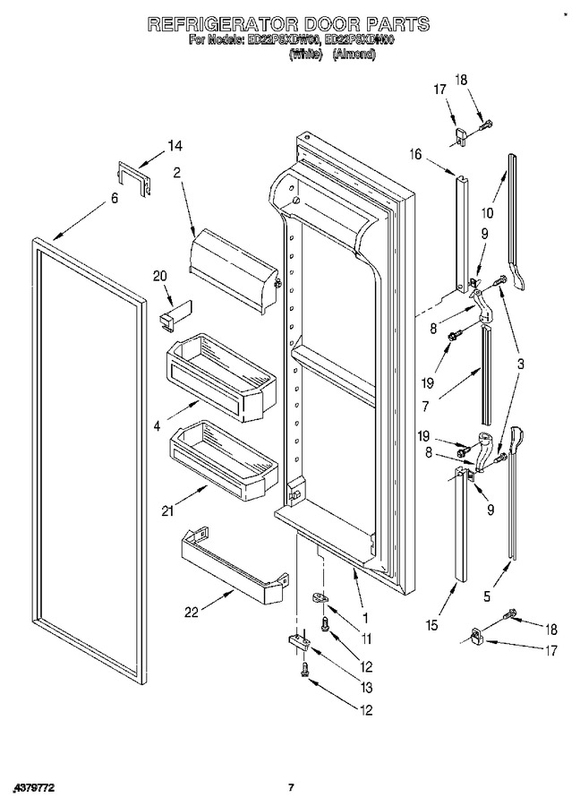 Diagram for ED22PSXDW00