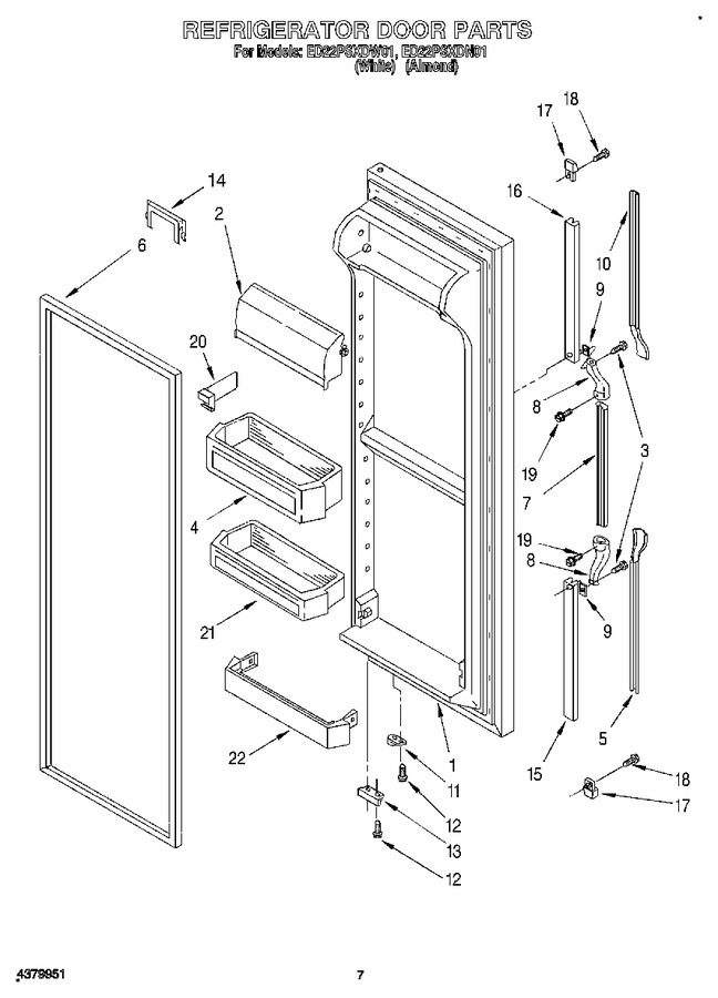 Diagram for ED22PSXDW01