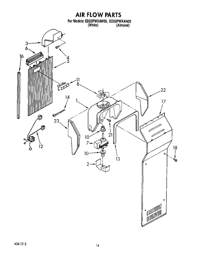 Diagram for ED22PWXAW00