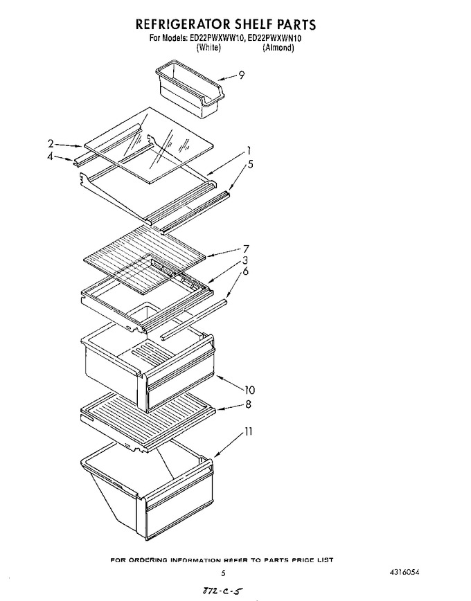 Diagram for ED22PWXWW10