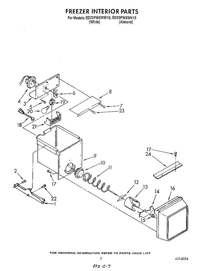 Diagram for ED22PWXWN10