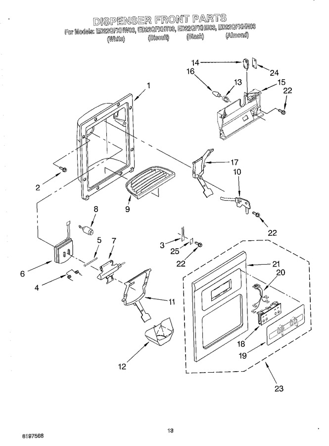 Diagram for ED22QFXHB03