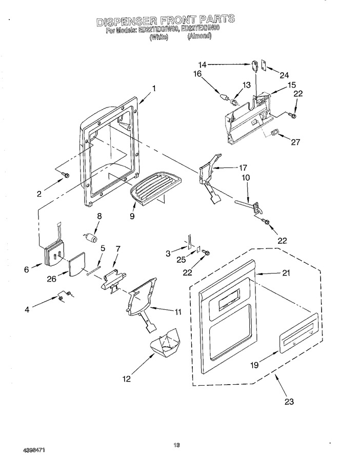 Diagram for ED22TEXHW00