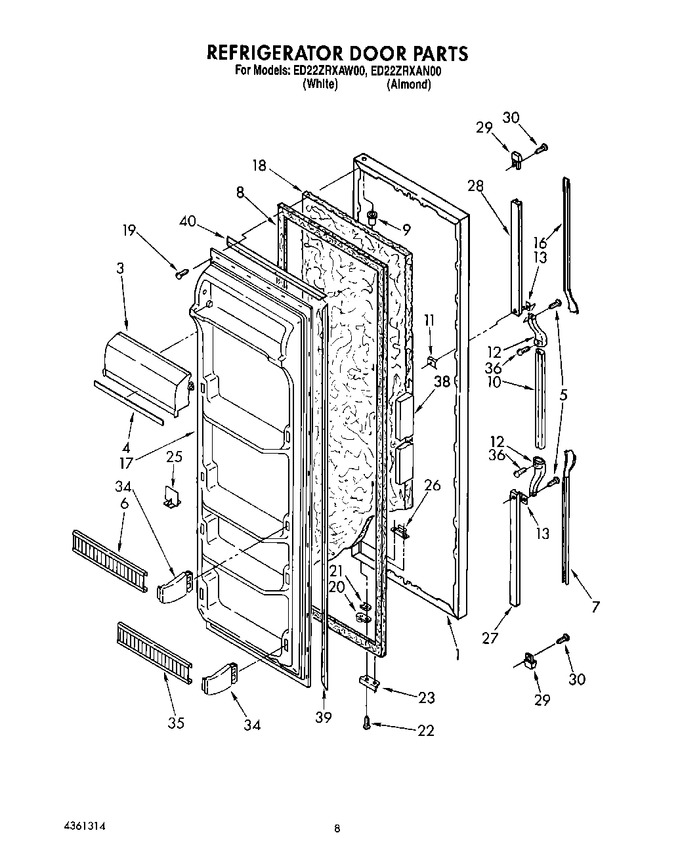 Diagram for ED22ZRXAN00