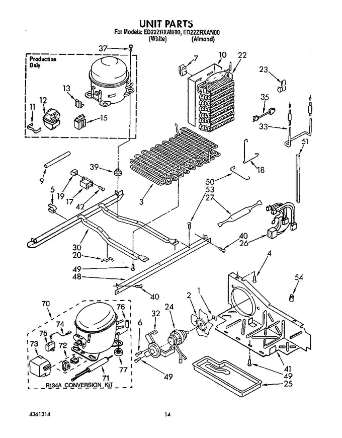 Diagram for ED22ZRXAN00