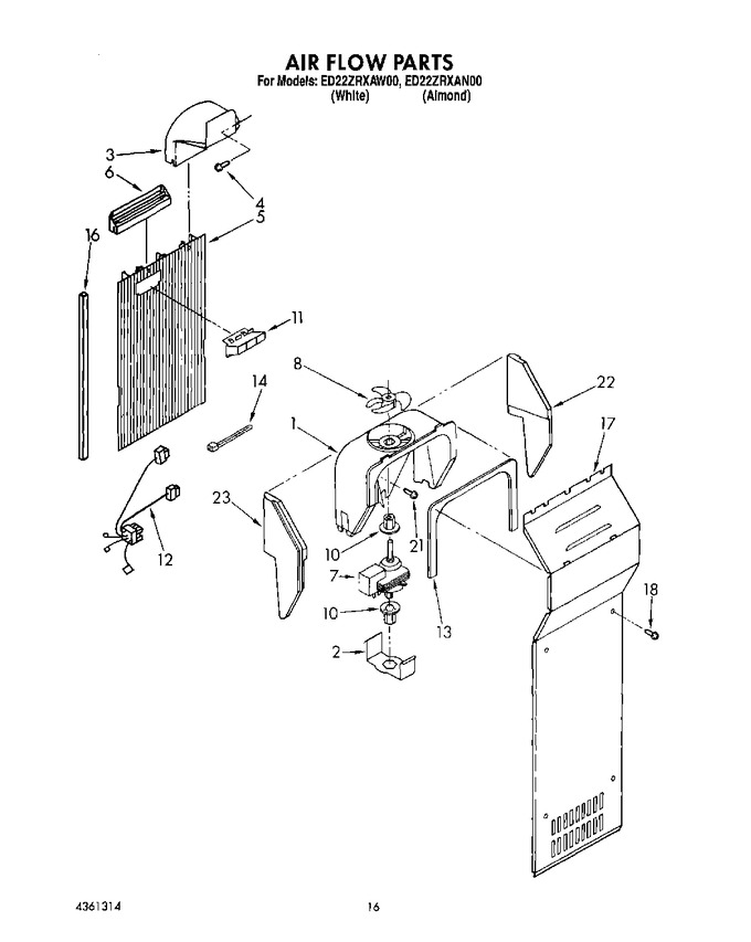 Diagram for ED22ZRXAN00