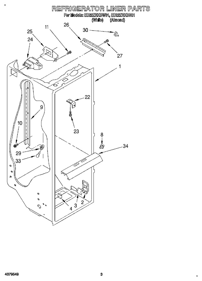 Diagram for ED22ZRXBW01