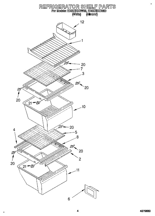Diagram for ED22ZRXDW00
