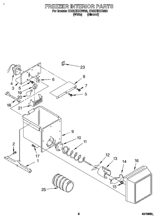 Diagram for ED22ZRXDW00