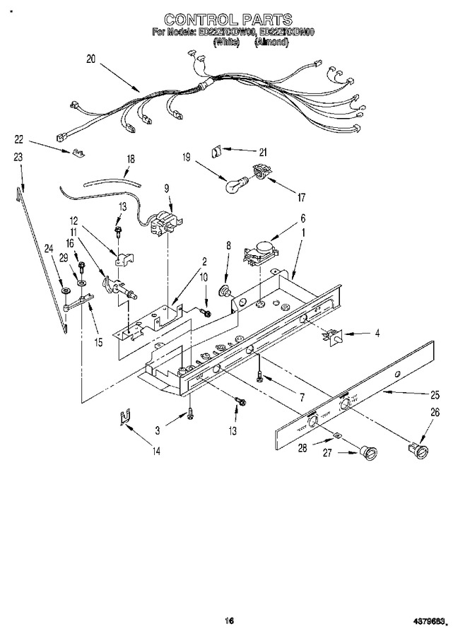 Diagram for ED22ZRXDW00