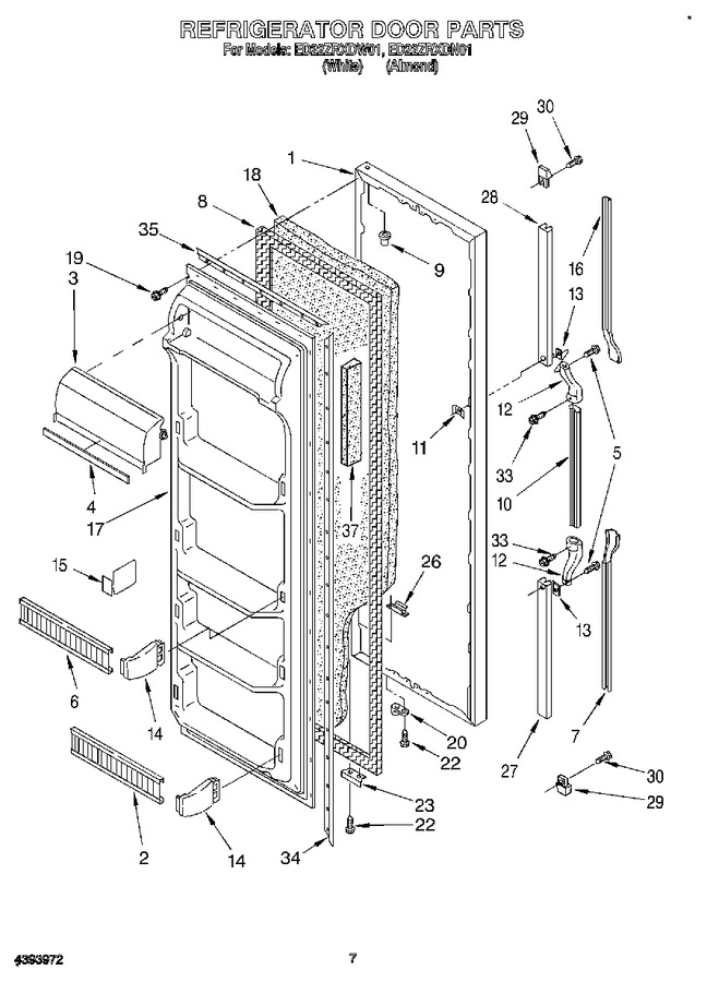 Diagram for ED22ZRXDW01