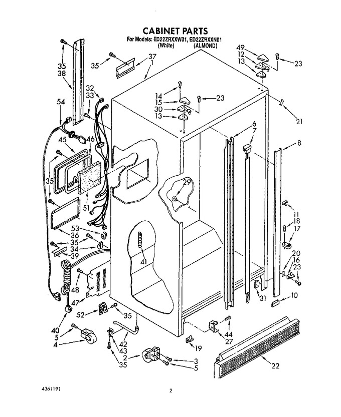 Diagram for ED22ZRXXW01
