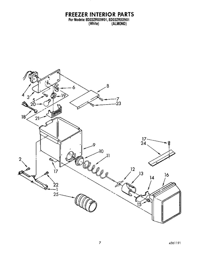 Diagram for ED22ZRXXW01