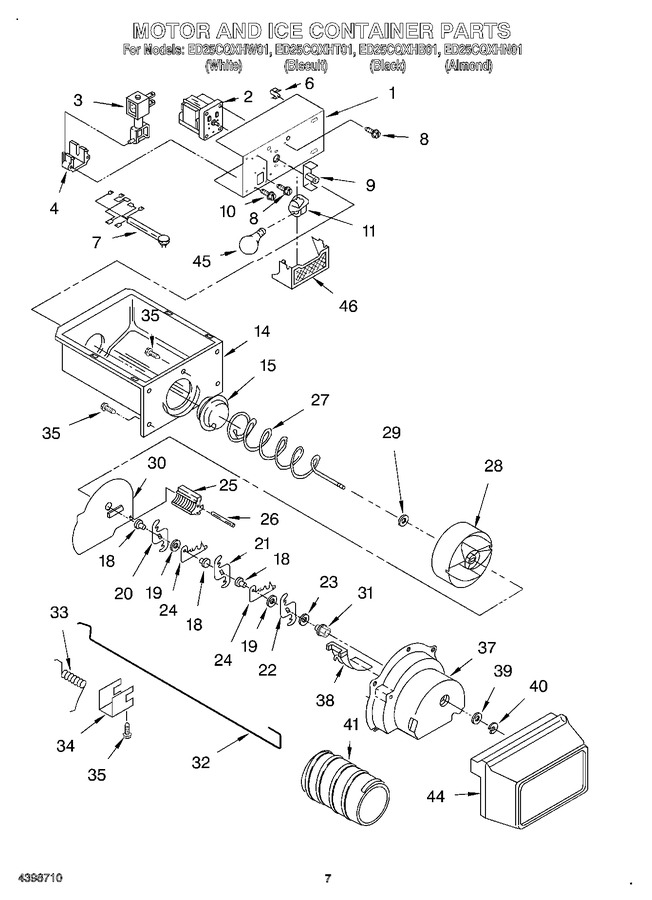 Diagram for ED25CQXHB01