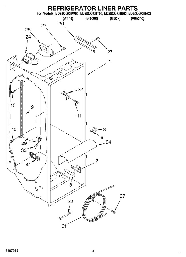 Diagram for ED25CQXHB03