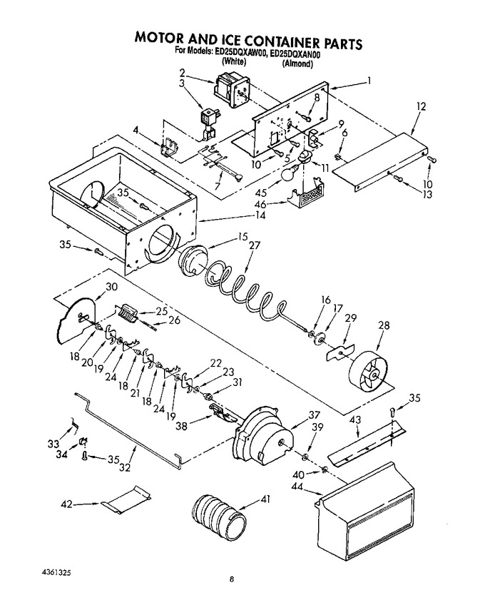 Diagram for ED25DQXAW00