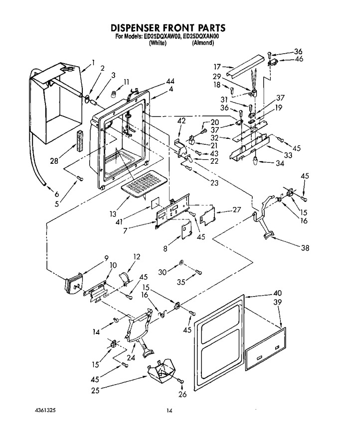 Diagram for ED25DQXAW00