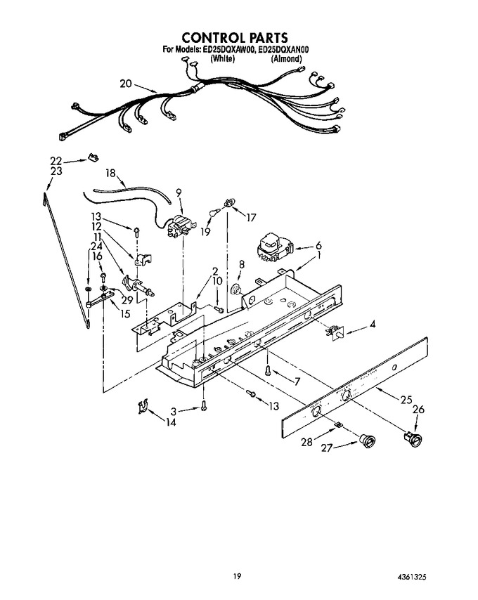 Diagram for ED25DQXAW00