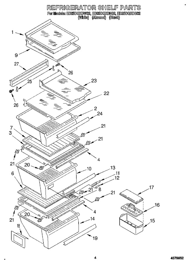 Diagram for ED25DQXDB02