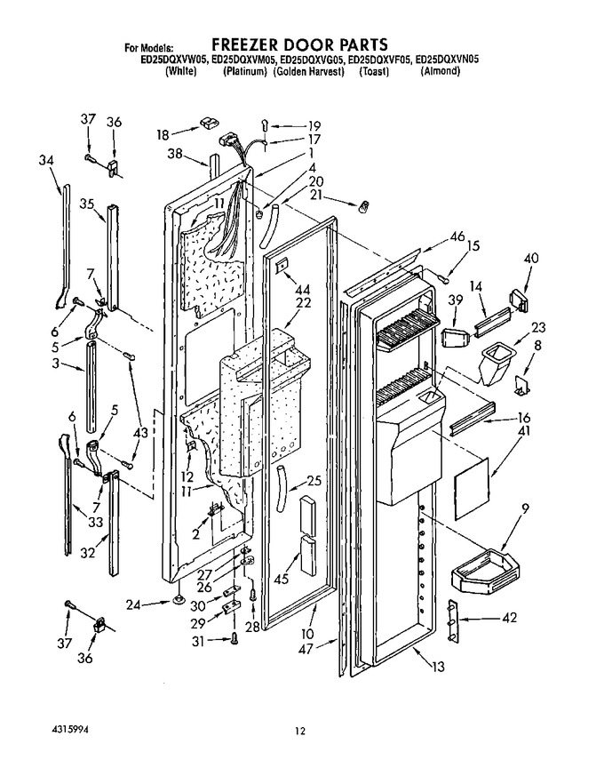 Diagram for ED25DQXVM05