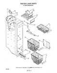 Diagram for 05 - Freezer Liner
