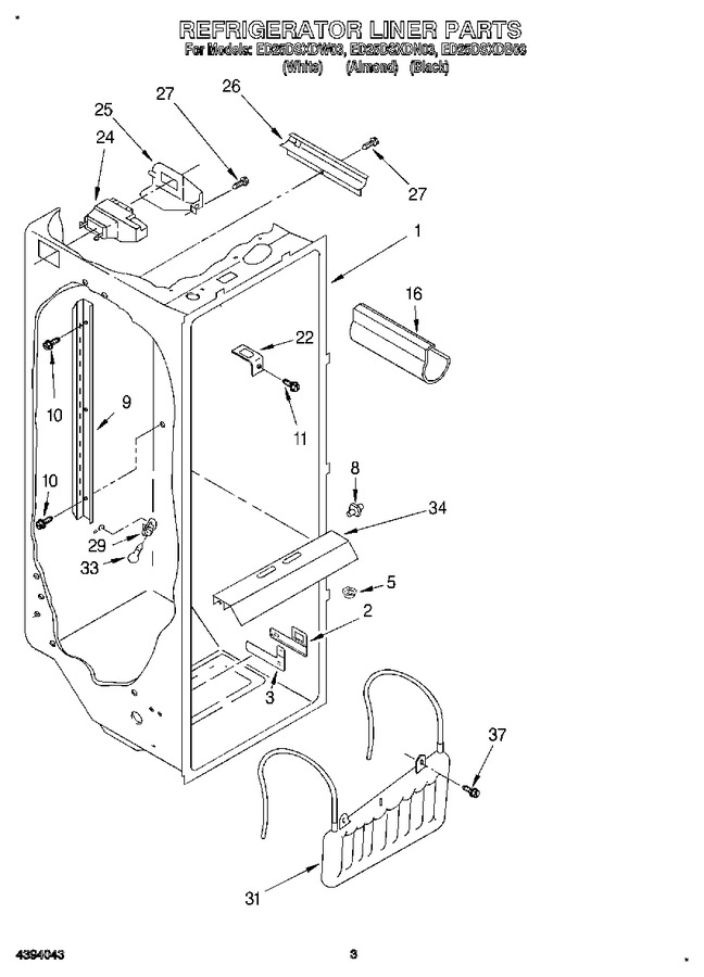 Diagram for ED25DSXDB03