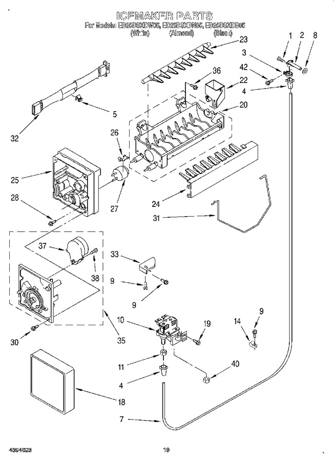 Diagram for ED25DSXDB05
