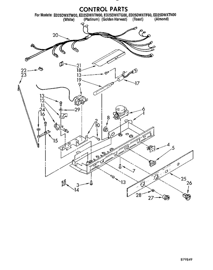 Diagram for ED25DWXTF00