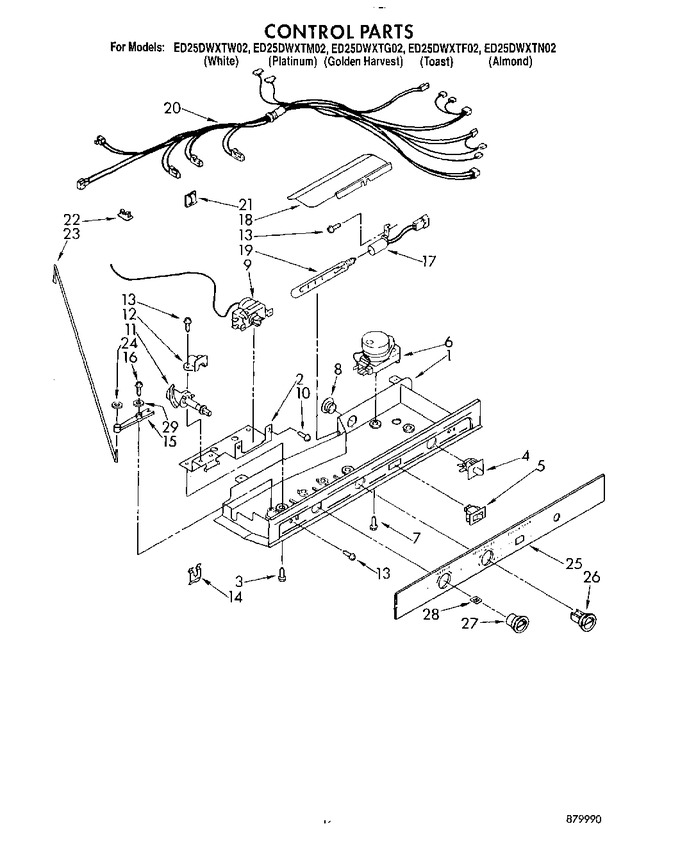 Diagram for ED25DWXTG02