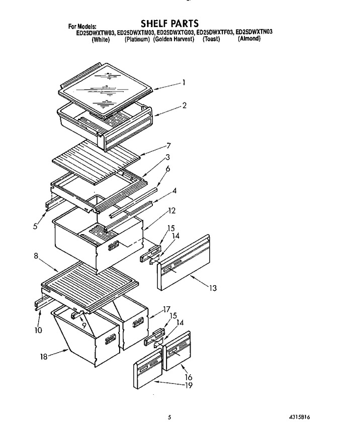 Diagram for ED25DWXTW03