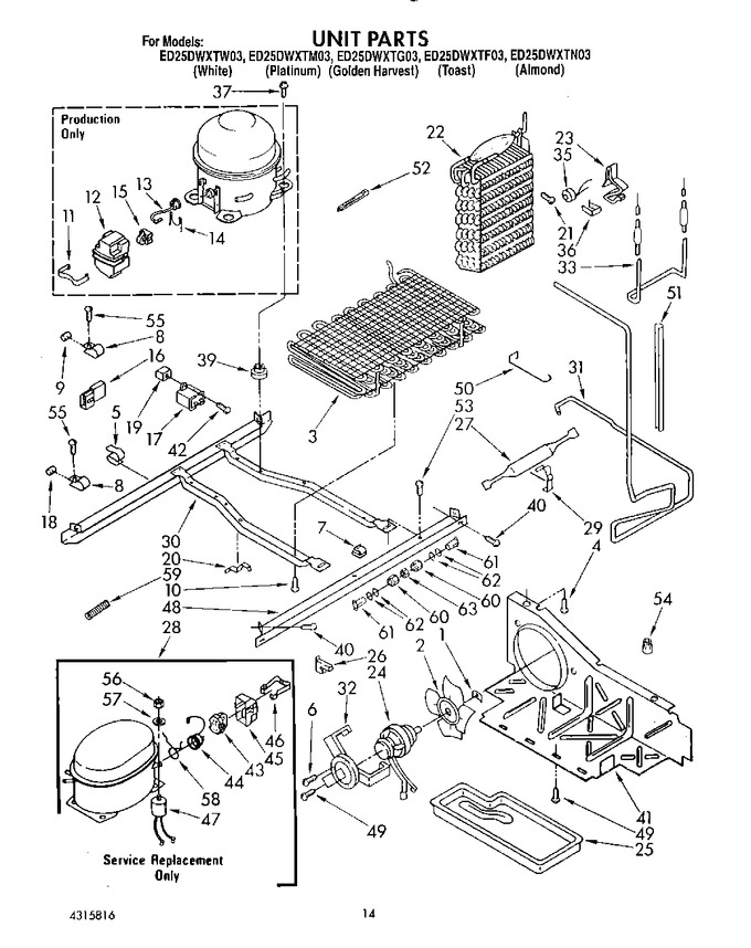 Diagram for ED25DWXTW03