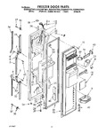 Diagram for 08 - Freezer Door
