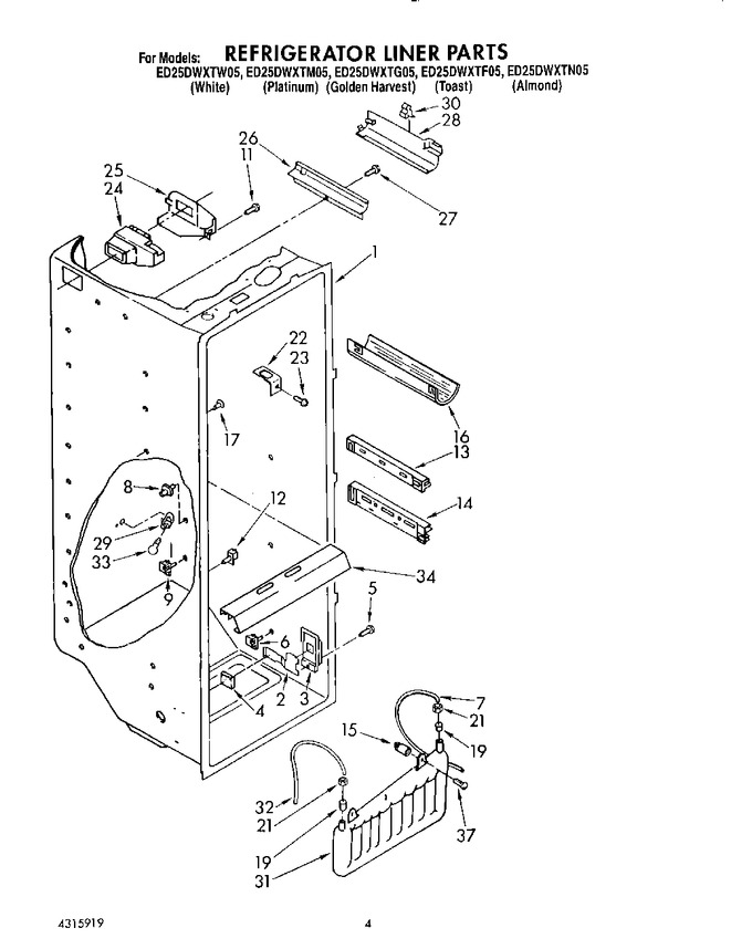 Diagram for ED25DWXTF05