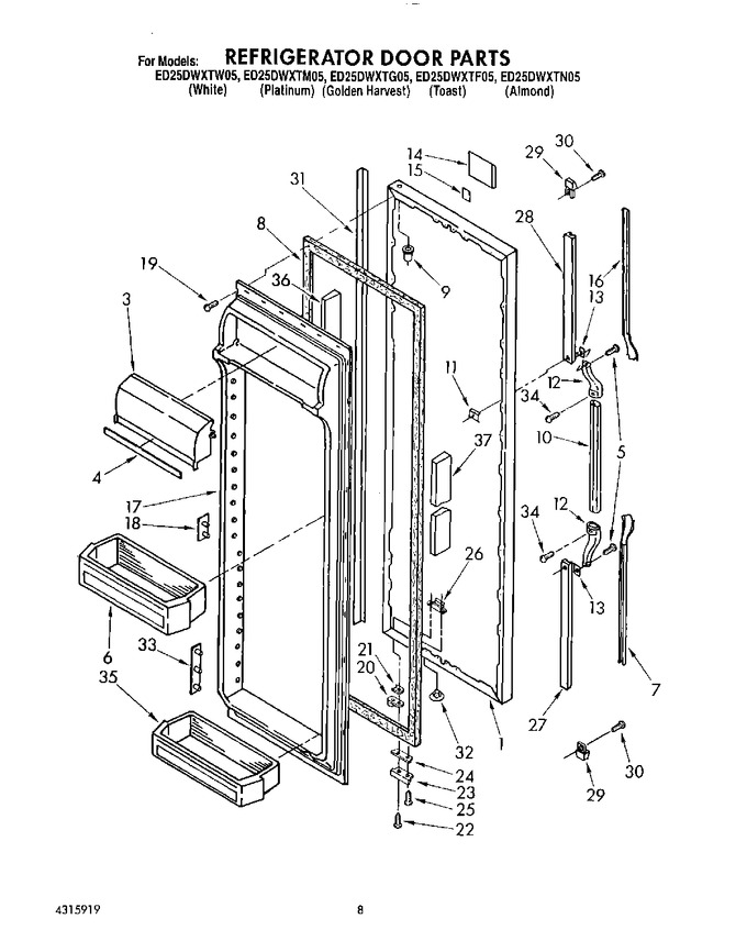 Diagram for ED25DWXTG05
